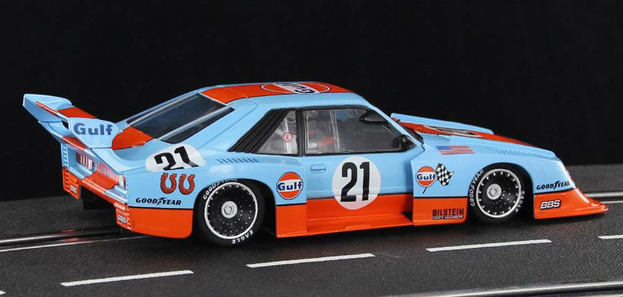 Sideways Ford Mustang - Gulf  Limited
